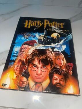 Harry Potter and the Philosopher's Stone DVD - Colorful Illustrated Cover 🎥